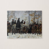 William B. T. Tregoによるバレー・フォージへの行進 ジグソーパズル (横)