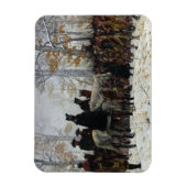 William B. T. Tregoによるバレー・フォージへの行進 マグネット (縦)