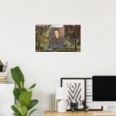 William B. Yeats Wisdom引用文「Strike W/Iron Is Ho ポスター (ホームオフィス)