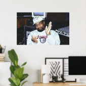 William Bell In Recording Studio 2008 ポスター (ホームオフィス)