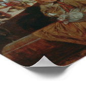 William Bell Scott Industrial Age、鉄と石炭 ポスター (角)