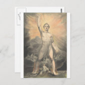 William Blake – 天使の啓示 ポストカード (正面/裏面)