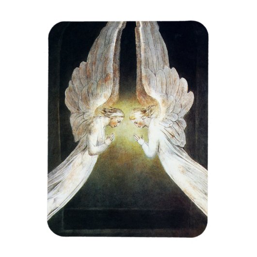 William Blake Christ in the Sepulcher Magnet マグネット (縦)