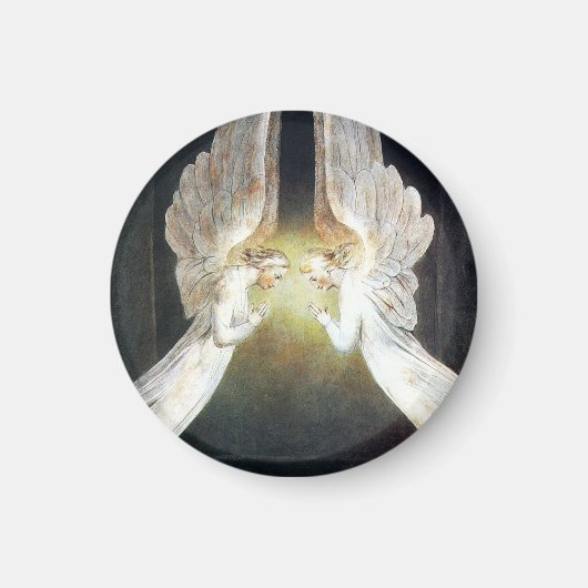 William Blake Christ in the Sepulcher Magnet マグネット (正面)