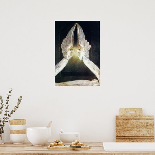 William Blake Christ in the Sepulcher Poster ポスター (キッチン)