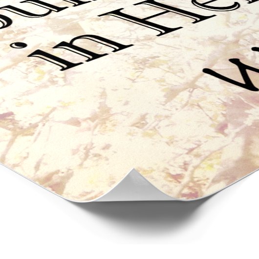 William Blake Quote - Heaven in Hell's Despair ポスター (角)