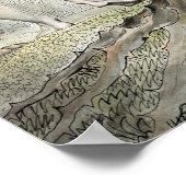 William Blake The Temptation and Fall of Eve ポスター (角)