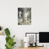 William Blake The Temptation and Fall of Eve ポスター (ホームオフィス)