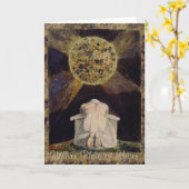 William Blake Urizen CC0488グリーティングカード カード (黄色い花)