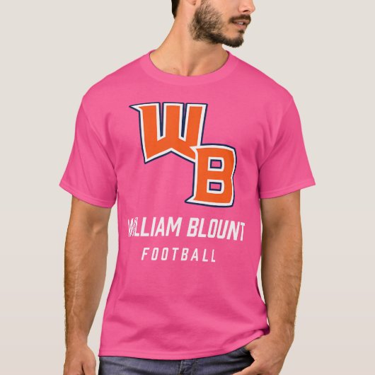William Blount GovernorsロゴサッカーチームHs Tシャツ (正面)