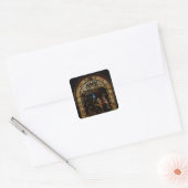 William Caxtonが彼の最初の印刷本を発表 スクエアシール (封筒)