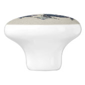 William De Morganの「Croco-Duck」セラミックノブ セラミックノブ (側面)