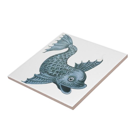 William * De Morgan Fantastic Fish | タイル (側面)