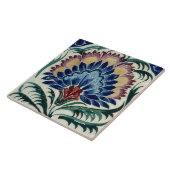 William De Morgan Oriental Flower タイル (側面)