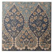 William De Morgan Unreleasedフローラ タイル (正面)