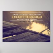 William Gladstone感動的引用文「ミス」 ポスター (正面)