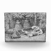 William H. Beard - Bear Stung by Bees フォトブロック (正面)