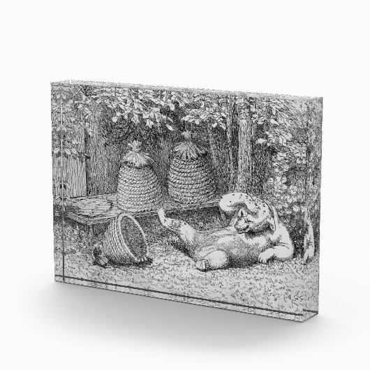 William H. Beard - Bear Stung by Bees フォトブロック (右)