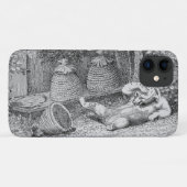 William H. Beard - Bear Stung by Bees Case-Mate iPhoneケース (裏面(横))