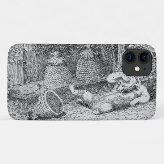 William H. Beard - Bear Stung by Bees Case-Mate iPhoneケース (裏面(横))