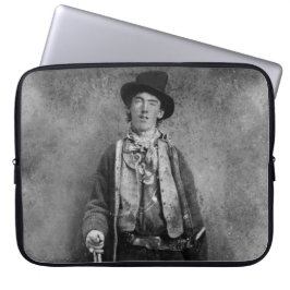 William H. Bonney, Billy Kid Old West Outlaw Lapto ラップトップスリーブ