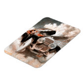 William Harnden FosterによるCar vs Train マグネット (左側)