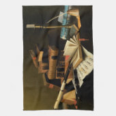 William Harnettによるファインアート キッチンタオル (縦)