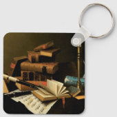 William Harnettによるファインアート キーホルダー (裏面)