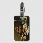 William Harnettによるファインアート ラゲッジタグ (正面縦)