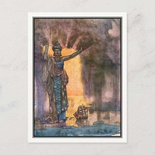 William Heath Robinson – シンガポール ポストカード (正面)