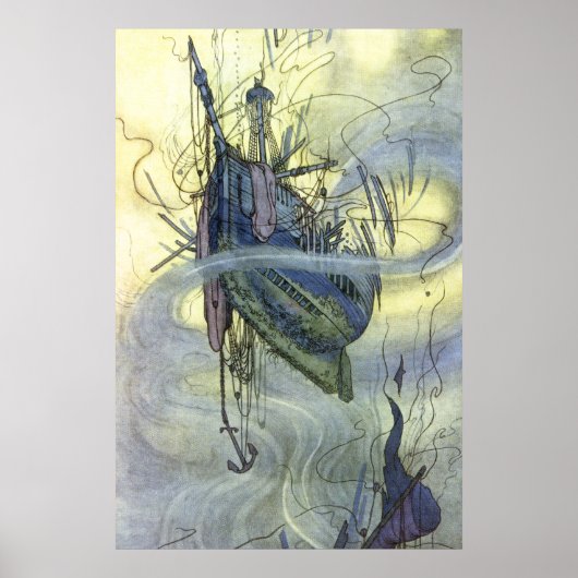 William Heath Robinson – 英語の歌 ポスター (正面)