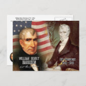 William Henry Harrison – 米国第9代大統領 ポストカード (正面/裏面)