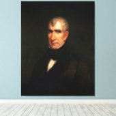WILLIAM HENRY HARRISON by James Reid Lambdinプリント キャンバスプリント (インサイチュ (ウッドフロア))