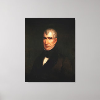 WILLIAM HENRY HARRISON by James Reid Lambdinプリント キャンバスプリント