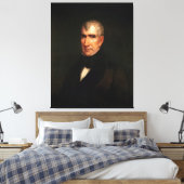 WILLIAM HENRY HARRISON by James Reid Lambdinプリント キャンバスプリント (インサイチュ (寝室))