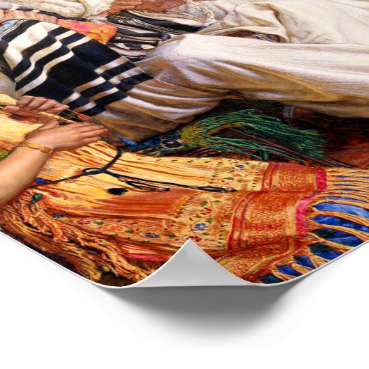 William Holman Hunt The Finding of the Saviour ポスター (角)