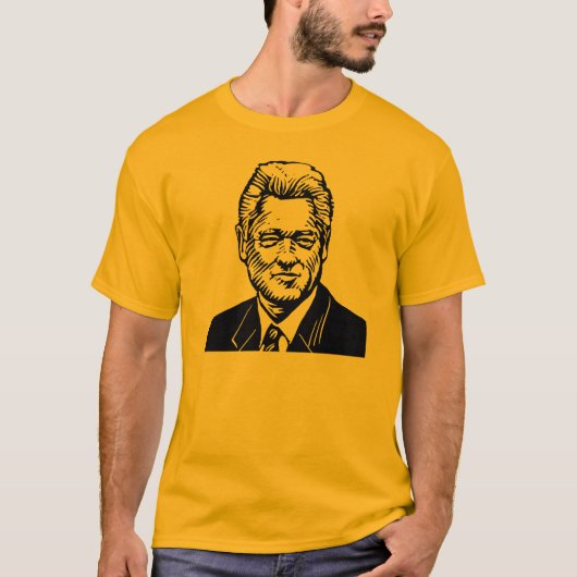 William Jefferson Clinton "42"ティー Tシャツ (正面)