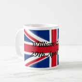 William & Kate - 29th April 2011 コーヒーマグカップ (正面左)