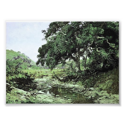 William Keithによるストリーム（修正） フォトプリント (正面)