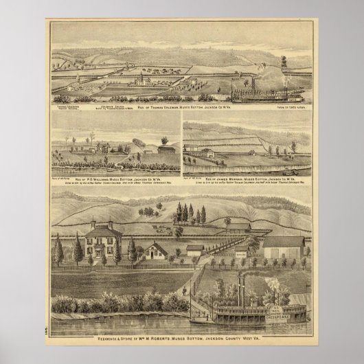 William M Robertsのレジデンス&ストア ポスター (正面)