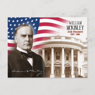 William McKinley – アメリカ合衆国第25代大統領 ポストカード