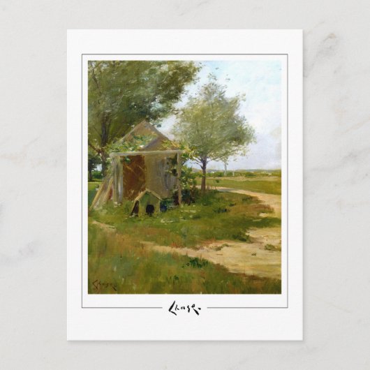 William Meritt Chase #132 -ファインアート葉書 ポストカード (正面)