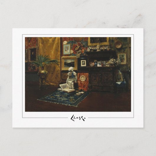 William Meritt Chase #15 -ファインアート葉書 ポストカード (正面)