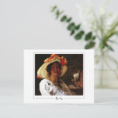 William Meritt Chase #266 -ファインアート葉書 ポストカード (スタンド正面)