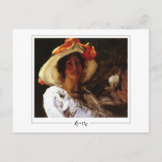 William Meritt Chase #266 -ファインアート葉書 ポストカード (正面)