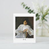 William Meritt Chase #295 -ファインアート葉書 ポストカード (スタンド正面)