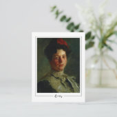 William Meritt Chase #323 -ファインアート葉書 ポストカード (スタンド正面)