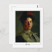 William Meritt Chase #323 -ファインアート葉書 ポストカード (正面/裏面)