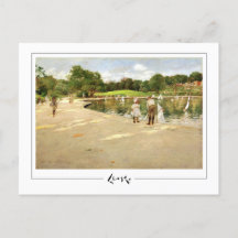 William Meritt Chase #346 -ファインアート葉書