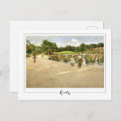 William Meritt Chase #346 -ファインアート葉書 ポストカード (正面/裏面)